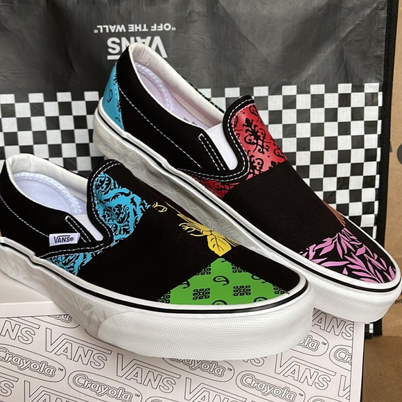 Vans Classic Slip On Crayola Diy/Trace Your WMNS sneakers - Picture 5 of 16
